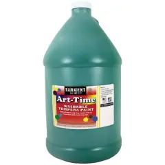 Sargent Art&reg; Art-Time&reg; Washable Tempera Paint Gallon Green