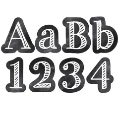 Creative Teaching Press&reg; Chalk It Up! Chalkboard 4" Designer Letters