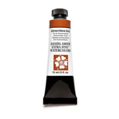 Daniel Smith Extra Fine&trade; Watercolor Paint, 15mL Quinacridone Gold