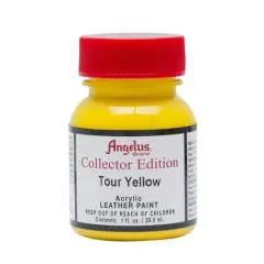 Angelus&reg; Collector Edition Acrylic Leather Paint, 1oz. Tour Yellow