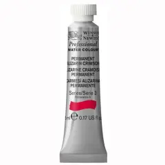 Winsor & Newton&reg; Professional Water Colour&trade; Paint, 5mL Permanent Alizarin Crimson