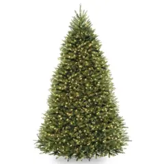 9 ft. Pre-Lit Dunhill&reg; Fir Medium Profile Artificial Christmas Tree, Clear Lights