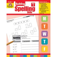 Evan-Moor&reg; Building Spelling Skills, Grade 1