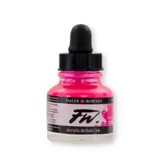 Daler-Rowney&reg; FW Acrylic Artists' Ink Fluorescent Pink
