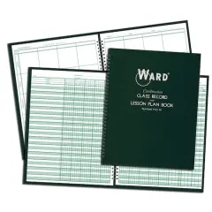 WARD&reg; Combination Class Record and Lesson Plan Book