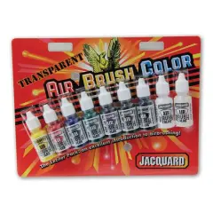 Jacquard Airbrush Transparent, 9-Color Set