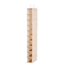 Honey Can Do Bamboo & Natural 10-Shelf Organizer