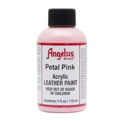 Angelus&reg; Acrylic Leather Paint, 4oz. Petal Pink