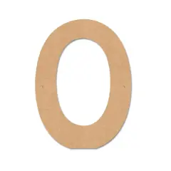 8" MDF Block Letter by Make Market&reg; O