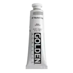 Golden&reg; 2oz. Heavy Body Acrylic Paint N7 Neutral Gray