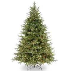 7.5 Ft. Pre-Lit Feel Real&reg; Frasier Grande Full Artificial Christmas Tree, Clear Lights