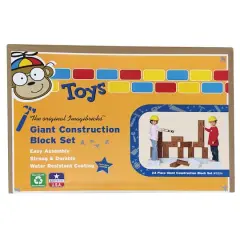 ImagiBRICKS&trade; Giant Construction Building Block Set
