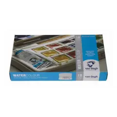 Royal Talens Van Gogh WATERCOLOUR 18 Color Pan Set