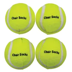 The Pencil Grip&trade; Yellow Chair Socks, Pack of 144