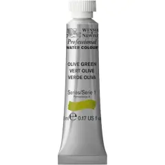 Winsor & Newton&reg; Professional Water Colour&trade; Paint, 5mL Olive Green