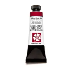 Daniel Smith Extra Fine&trade; Watercolor Paint, 15mL Quinacridone Red