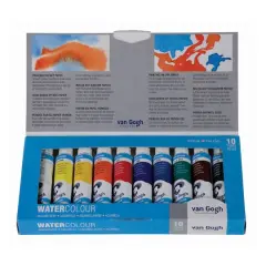 Royal Talens Van Gogh WATERCOLOUR 10 Color Tube Set