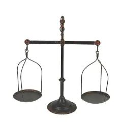 Hello Honey&reg; Decorative Metal Scale with Bird Finial