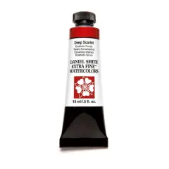Daniel Smith Extra Fine&trade; Watercolor Paint, 15mL Deep Scarlet