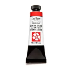 Daniel Smith Extra Fine&trade; Watercolor Paint, 15mL Pyrrol Scarlet