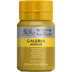 Winsor & Newton&reg; Galeria Acrylic&reg; Paint, 250mL Yellow Ochre