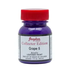 Angelus&reg; Collector Edition Acrylic Leather Paint, 1oz. Grape 5