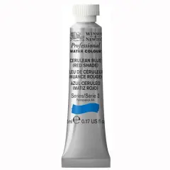 Winsor & Newton&reg; Professional Water Colour&trade; Paint, 5mL Cerulean Blue (Red Shade)