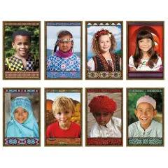 All Kinds of Kids: International Bulletin Board Set