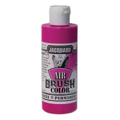Jacquard Airbrush Color, 4oz. Fluorescent Raspberry