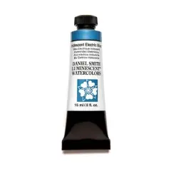 Daniel Smith Luminescent&trade; Watercolor Paint, 15mL Iridescent Electric Blue