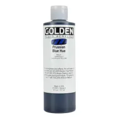 Golden&reg; Historical Fluid Acrylics 8oz. Prussian Blue Hue