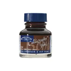 Winsor & Newton&reg; Calligraphy Ink, 30mL Sepia