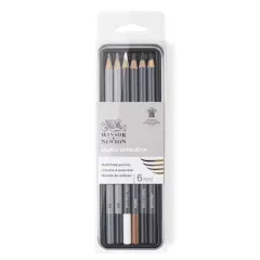 Winsor & Newton&trade; Studio Collection&trade; Sketching Pencil 6pc Tin Set