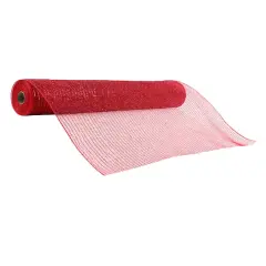 21" x 30ft. Mesh Ribbon by Celebrate It&reg; Occasions&trade; Red