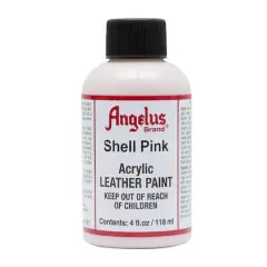 Angelus&reg; Acrylic Leather Paint, 4oz. Shell Pink