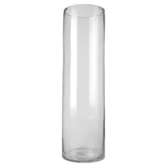 24" Clear Glass Cylinder Vase by Ashland&reg;