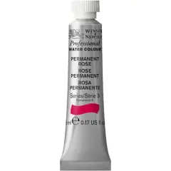 Winsor & Newton&reg; Professional Water Colour&trade; Paint, 5mL Permanent Rose