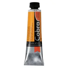 Cobra Artist Water Mixable Oil Colour, 40mL 285 Permanent Yellow Deep