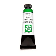Daniel Smith Extra Fine&trade; Watercolor Paint, 15mL Permanent Green Light