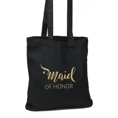 Hortense B. Hewitt Co. Maid of Honor Black Tote Bag