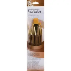 Princeton&trade; RealValue&trade; Golden Taklon Brush Set With 3/4" Wash