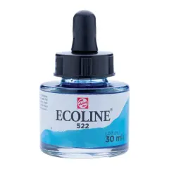 Ecoline&reg; Liquid Watercolour, 30ml Jar Turquoise Blue
