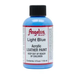 Angelus&reg; Acrylic Leather Paint, 4oz. Light Blue