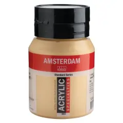 Amsterdam 500mL Standard Series Acrylic Paint 802 Light Gold