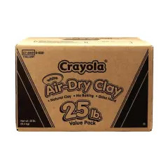 Crayola&reg; Air-Dry Clay, 25 lb.