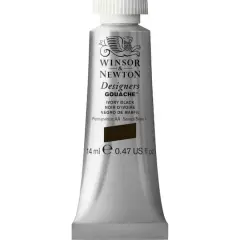 Winsor & Newton&reg; Designers Gouache Ivory Black