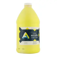 Art Alternatives Economy Acrylics 64oz. Yellow