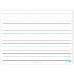 Ruled & Blank Flipside Two-Sided Dry Erase Board, Pack of 3