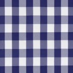 Royal Blue Picnic Check Poplin