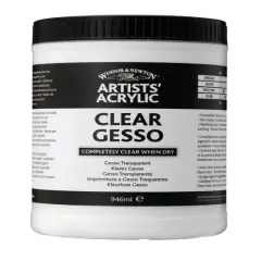 Winsor & Newton&reg; Professional Acrylic Medium, Clear Gesso